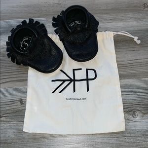 Freshly Picked Black moccs